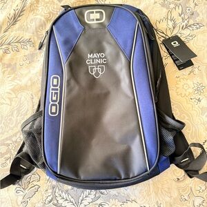OGIO Black and Blue Mayo Clinic Backpack